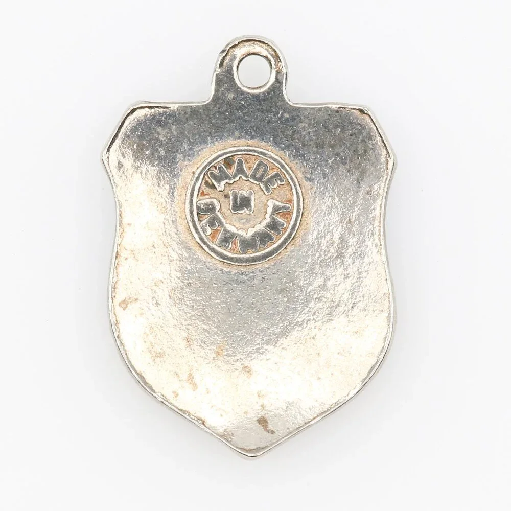 Vintage Sterling Silver Whiteface Mt. NY Shield Travel Charm Americana